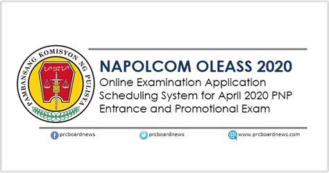 www.napolcom-oleass.com online registration|Napolcom opens online registration for police exams .